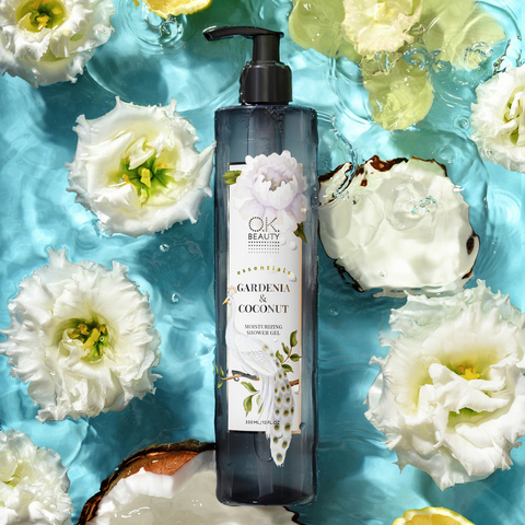 Увлажняющий гель для душа OK BEAUTY Essentials Гардения и Кокос
