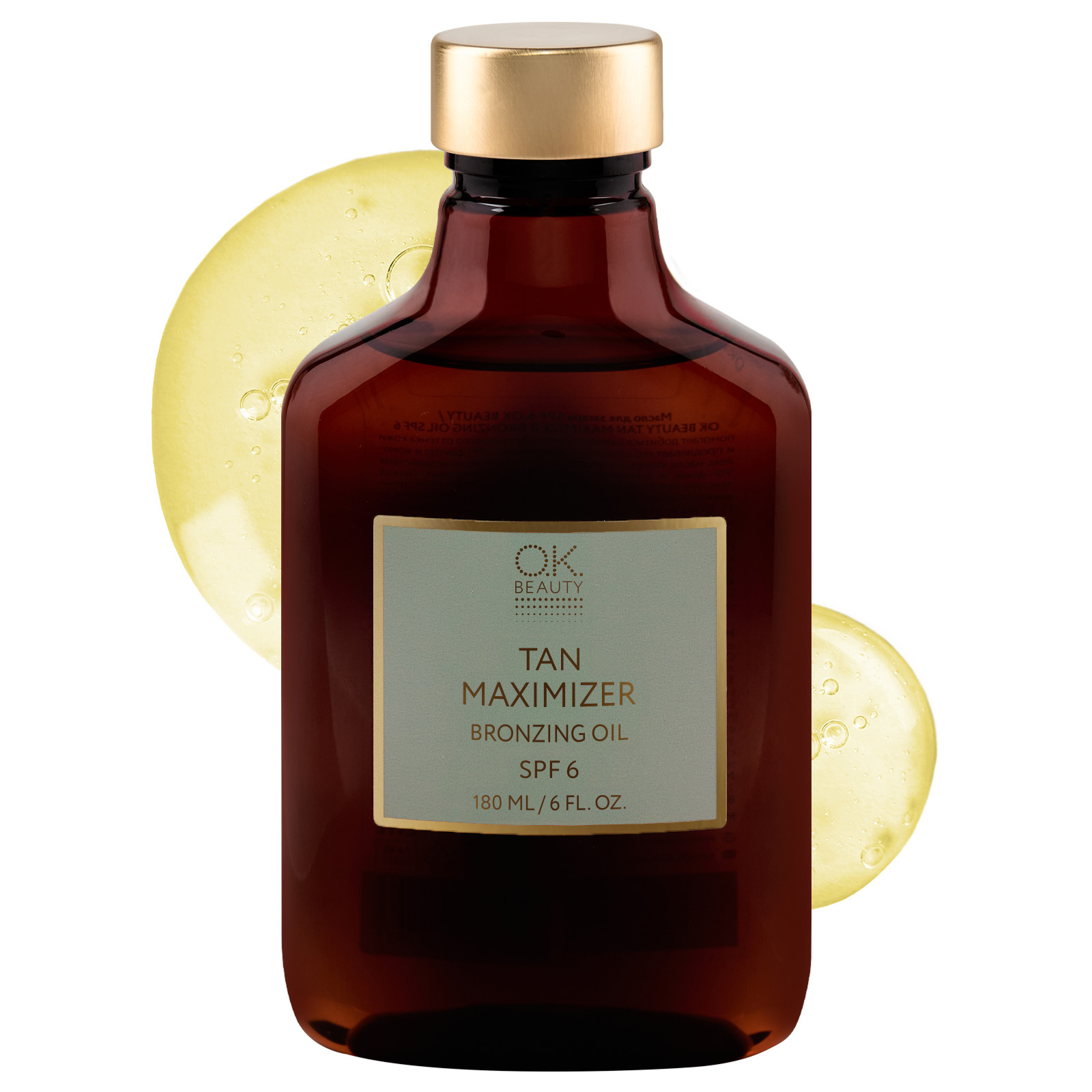 hir0.to.maronオーダーページ　Man トラジャ Масло — активатор загара OK BEAUTY Tan Maximizer Bronzing Oil SPF