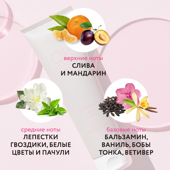 Разглаживающий подтягивающий крем-баттер для тела OK BEAUTY SMOOTH & FIRM - фото 3