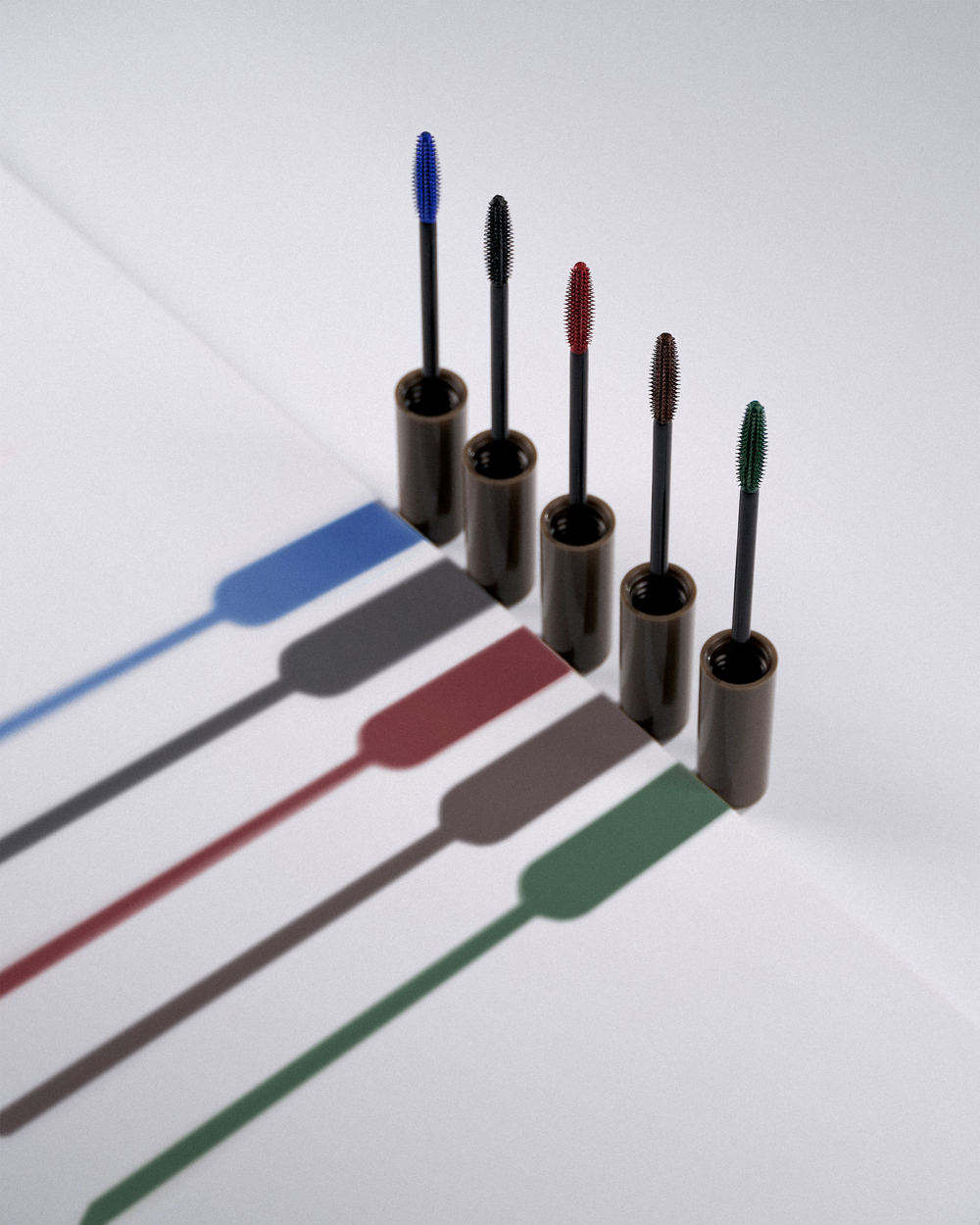 Термо - тушь для ресниц с эффектом объема OK BEAUTY EXTRA VOLUME TUBING MASCARA тон Brown