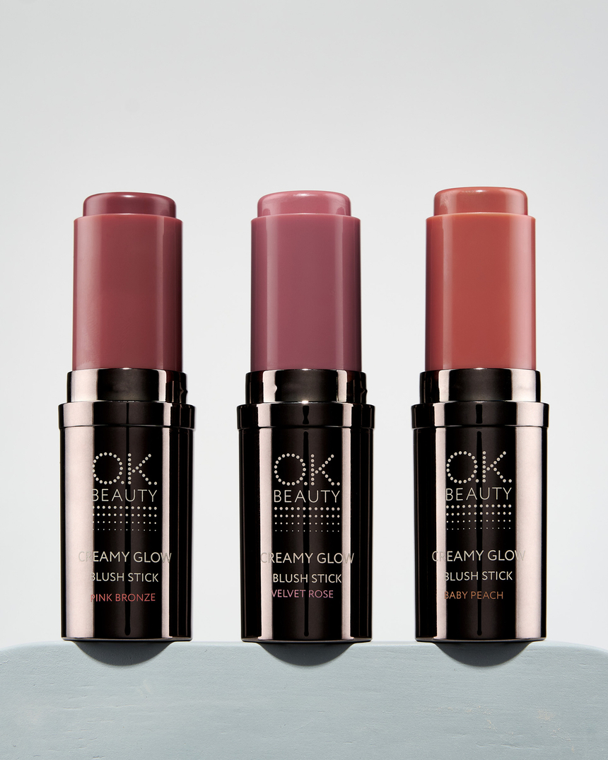 Кремовые румяна в стике CREAMY GLOW BLUSH STICK тон Velvet Rose