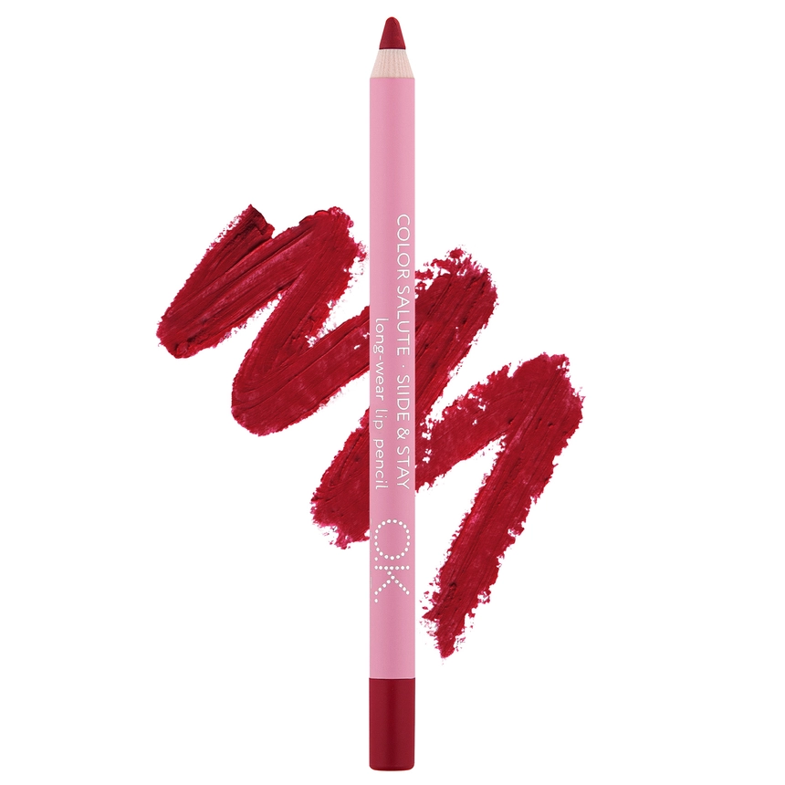 Стойкий карандаш для губ OK BEAUTY COLOR SALUTE SLIDE & STAY в оттенке ROYAL