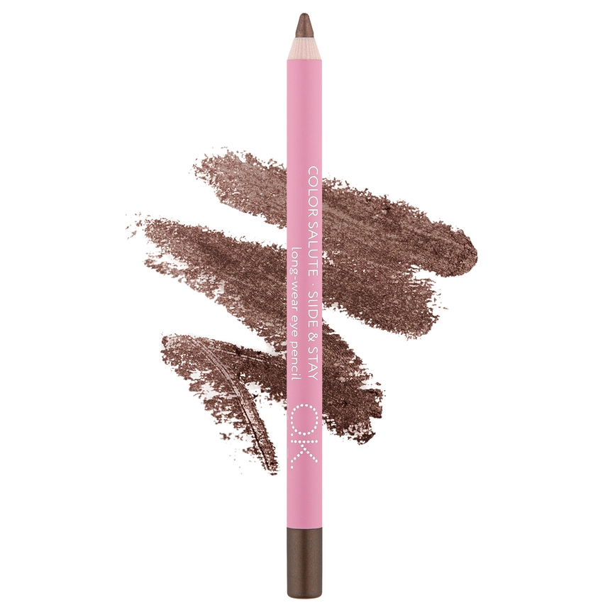 Стойкий карандаш для глаз OK BEAUTY COLOR SALUTE SLIDE & STAY в оттенке ROBIN