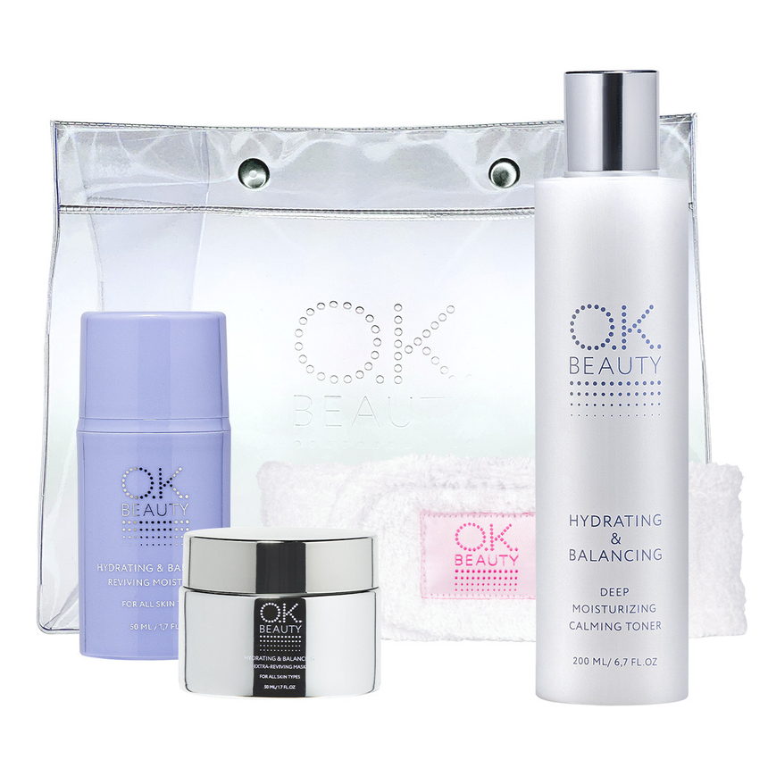 Набор для ухода за лицом OK BEAUTY HYDRA EXTRA