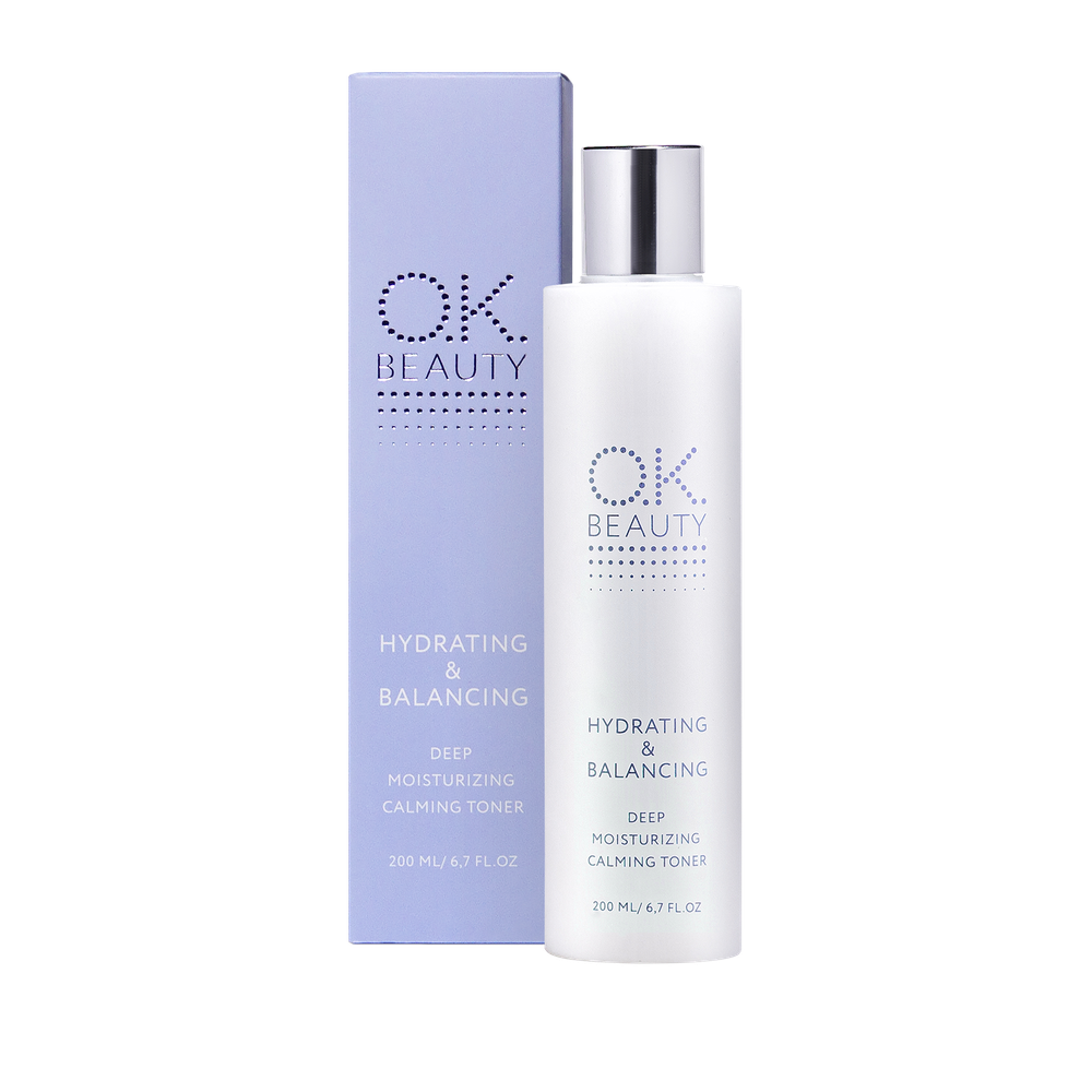 Набор увлажняющих средств OK BEAUTY HYDRATING & BALANCING в косметичке