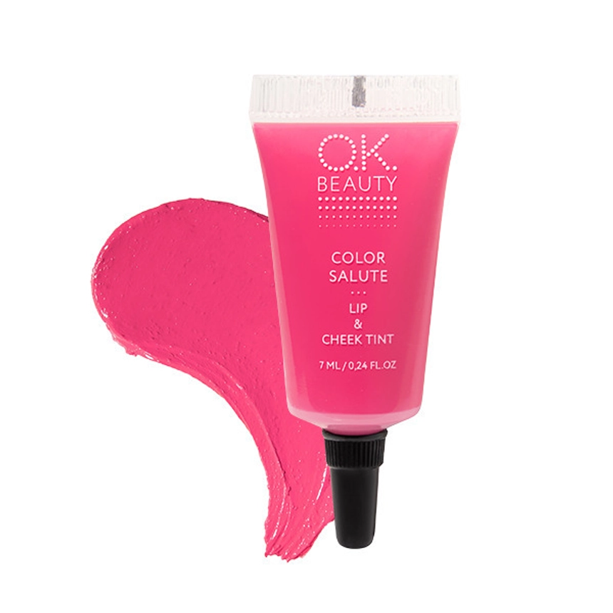 Тинт для губ и щек OK BEAUTY СOLOR SALUTE LIP & CHEEK TINT тон HILLIER