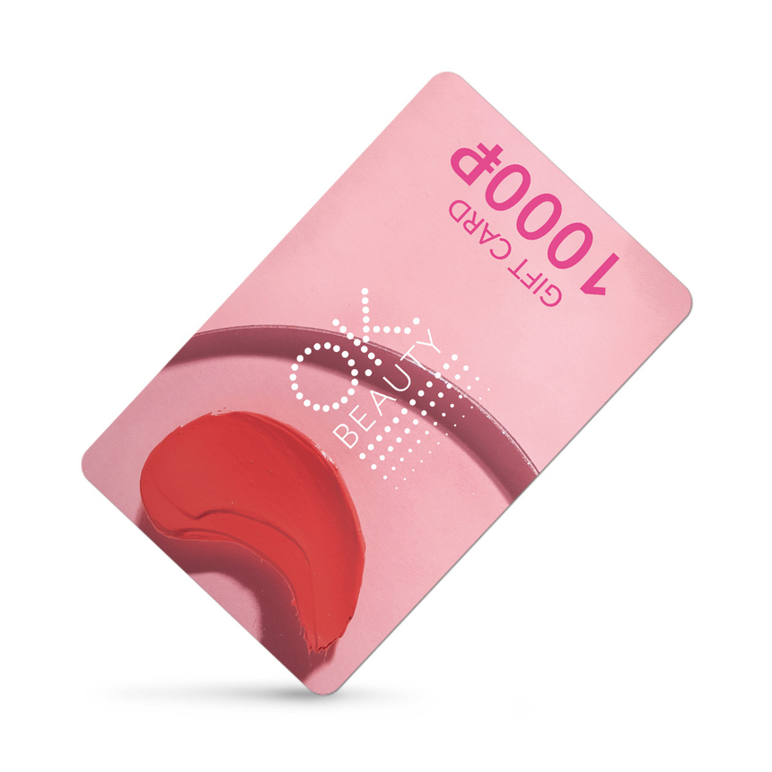 Подарочная карта OK Beauty на сумму 1000 рублей