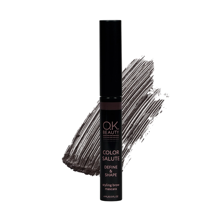 Оттеночная тушь для объема и фиксации бровей OK BEAUTY DEFINE & SHAPE Оттенок ASH