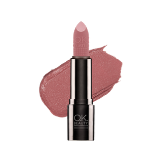 Увлажняющая стойкая матовая помада OK BEAUTY LONG LASTING SILK MATTE LIPSTICK в оттенке OLD MONEY