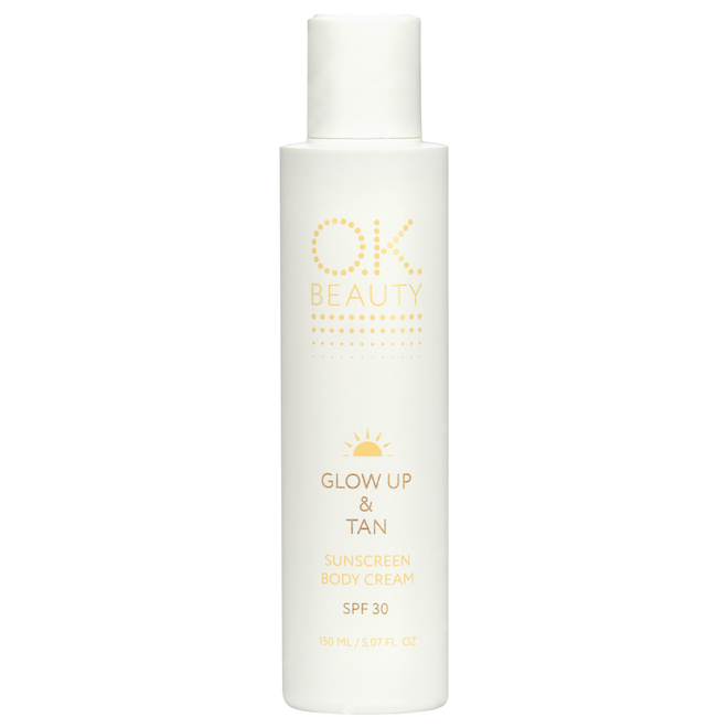 Солнцезащитный крем для тела SPF 30 OK BEAUTY GLOW UP & TAN