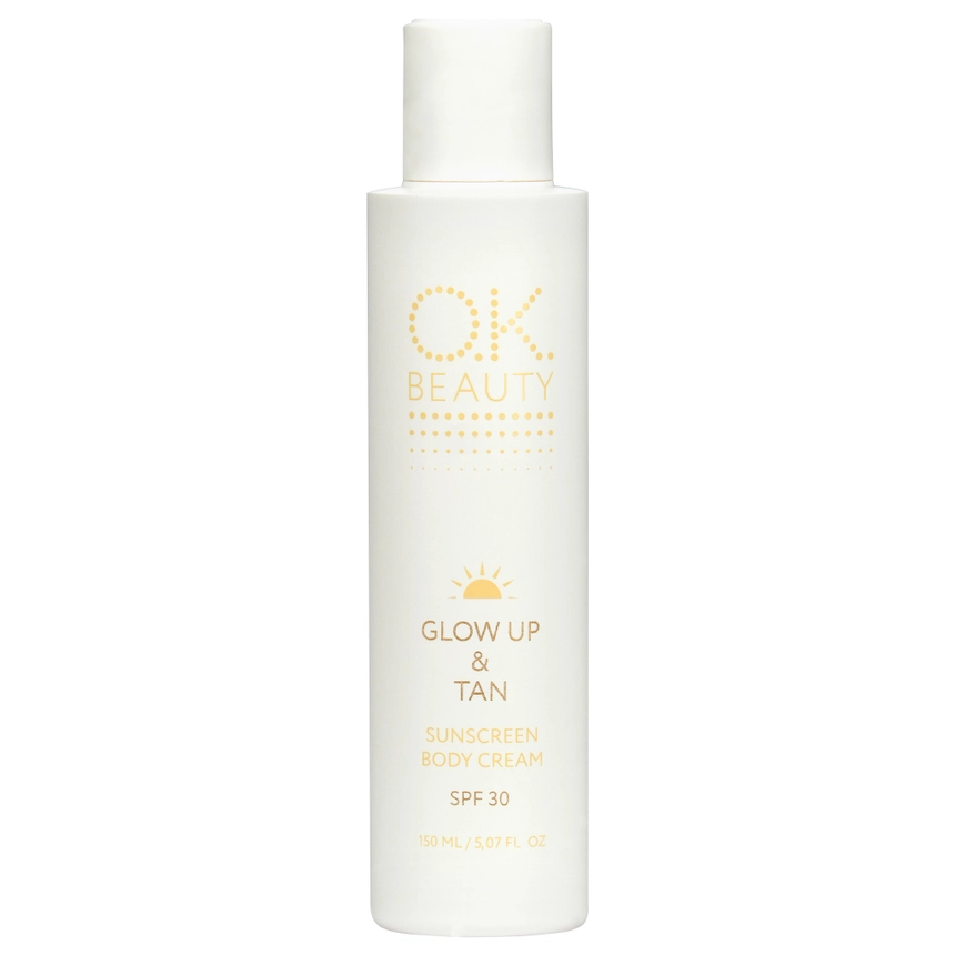 Солнцезащитный крем для тела SPF 30 OK BEAUTY GLOW UP & TAN