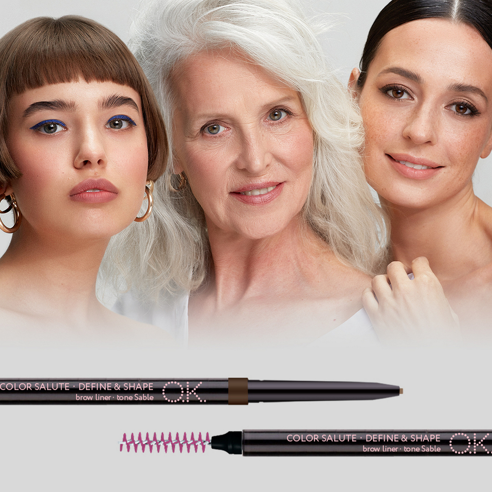 Карандаш для бровей OK Beauty: как правильно красить брови, чтобы выглядеть моложе?