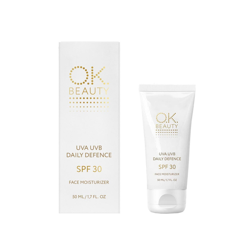 Увлажняющий солнцезащитный крем OK BEAUTY DAILY DEFENCE SPF 30