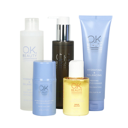 Увлажняющий обновляющий подарочный набор уходовой косметики для лица OK BEAUTY