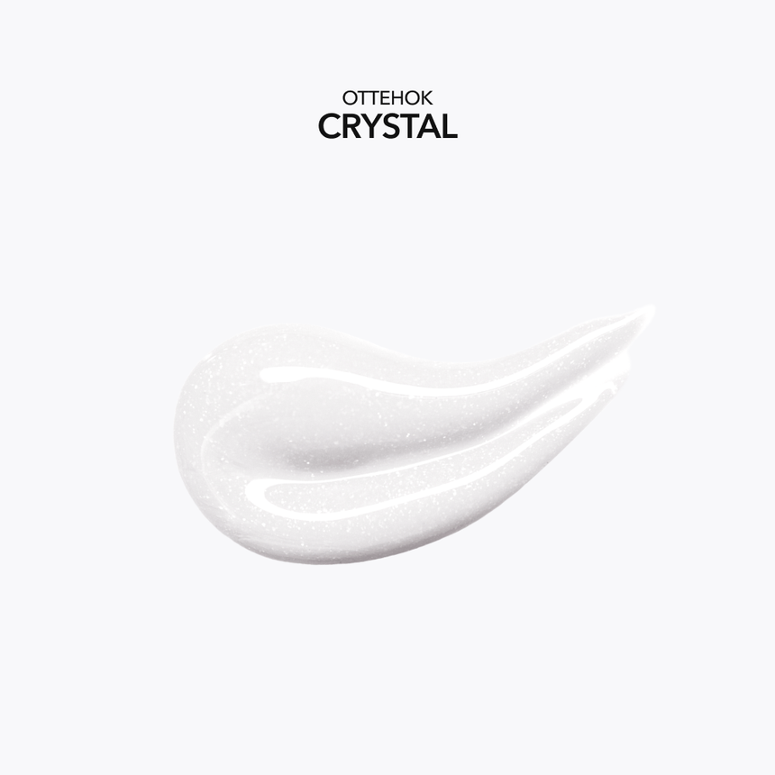 Блеск-глазурь для губ OK BEAUTY COLOR SALUTE LIGHT WEIGHT в оттенке CRYSTAL