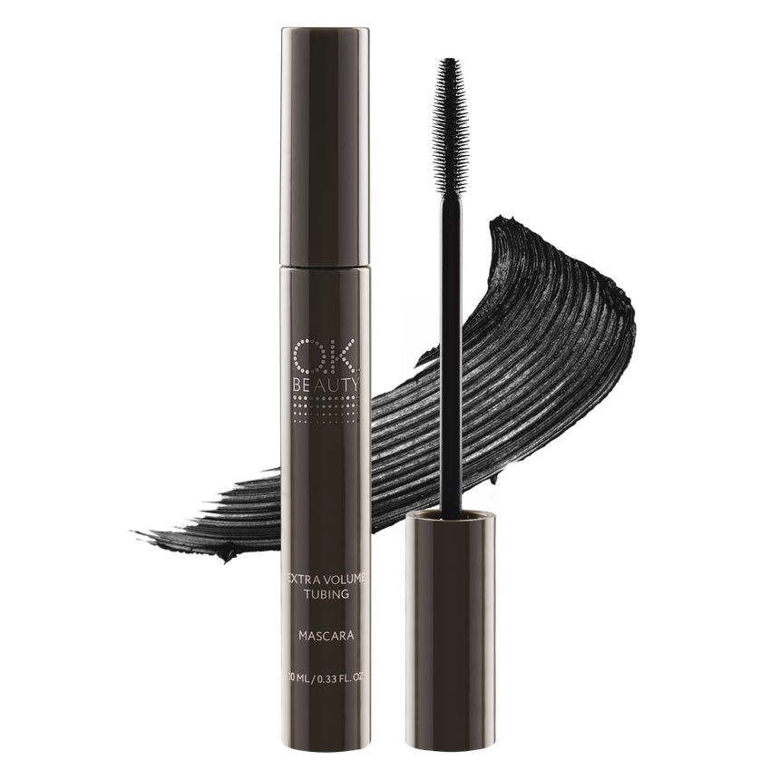 Термотушь для ресниц с эффектом объема OK BEAUTY EXTRA VOLUMЕ TUBING MASCARA тон Black