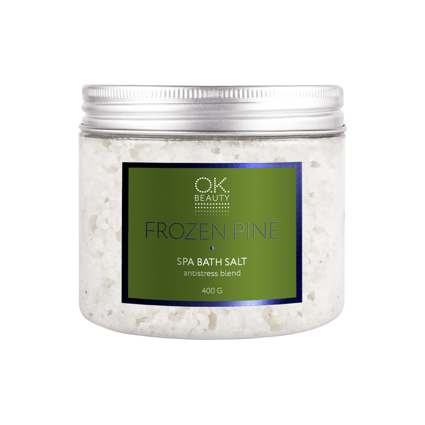 Соль для ванн OK BEAUTY FROZEN PINE SPA BATH SALT ANTISTRESS BLEND