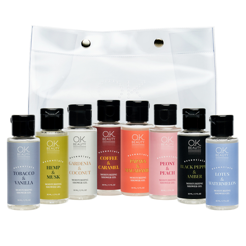 Дорожный набор гелей для душа OK BEAUTY Shower Discovery Set