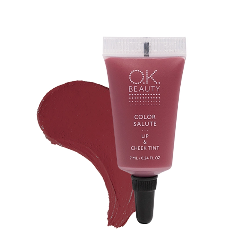 Тинт для губ и щек OK BEAUTY СOLOR SALUTE LIP & CHEEK TINT тон VALKYRIE