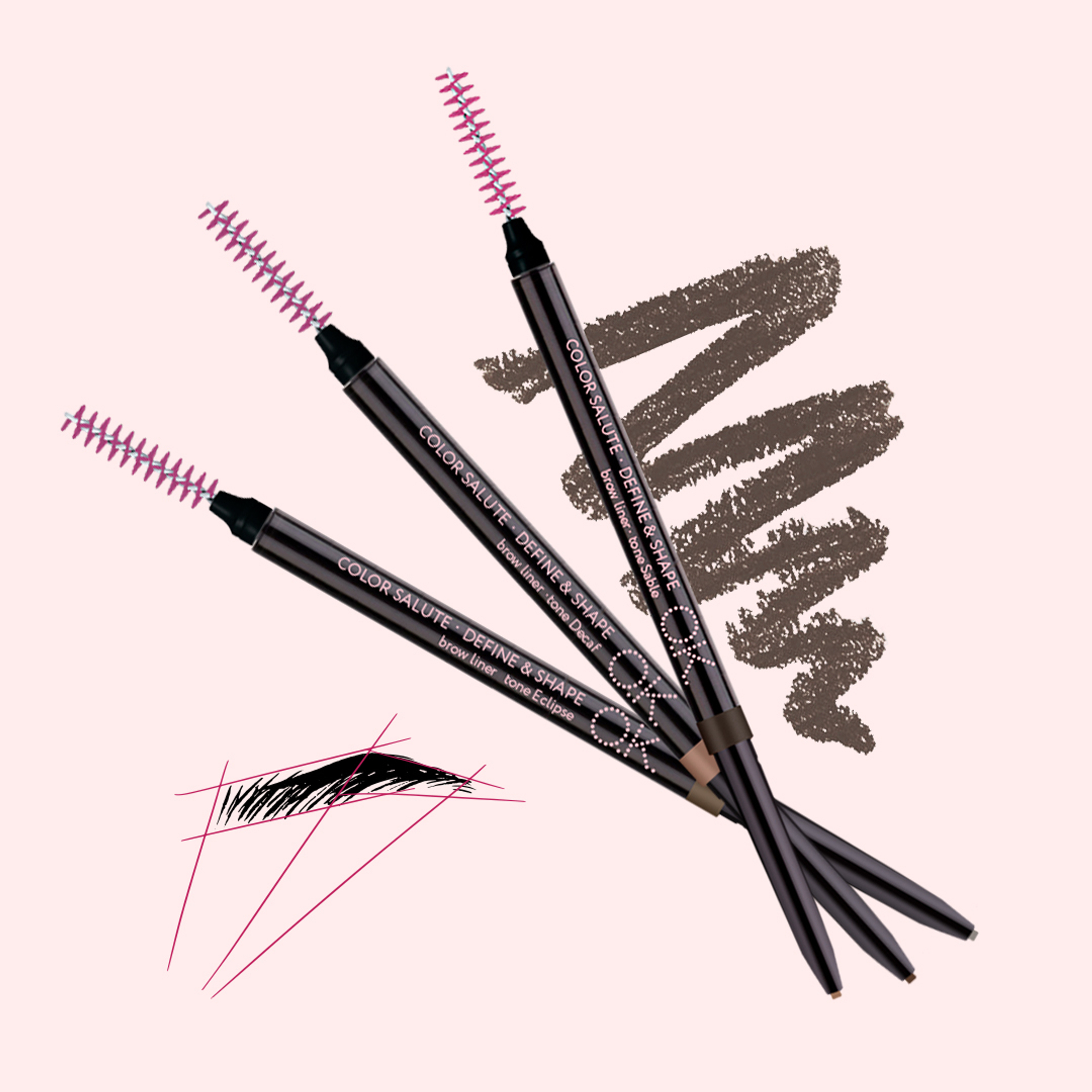 Карандаши для бровей OK Beauty Color Salute Define & Shape: впечатления из первых уст