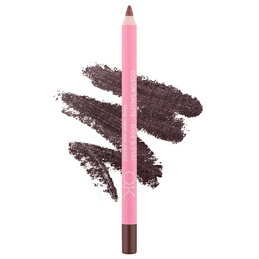 Стойкий карандаш для глаз OK BEAUTY COLOR SALUTE SLIDE & STAY в оттенке LURE