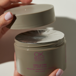 Скульптурирующий скраб для тела с охлаждающим эффектом ОК BEAUTY COOL & FIRM OIL BODY SCRUB