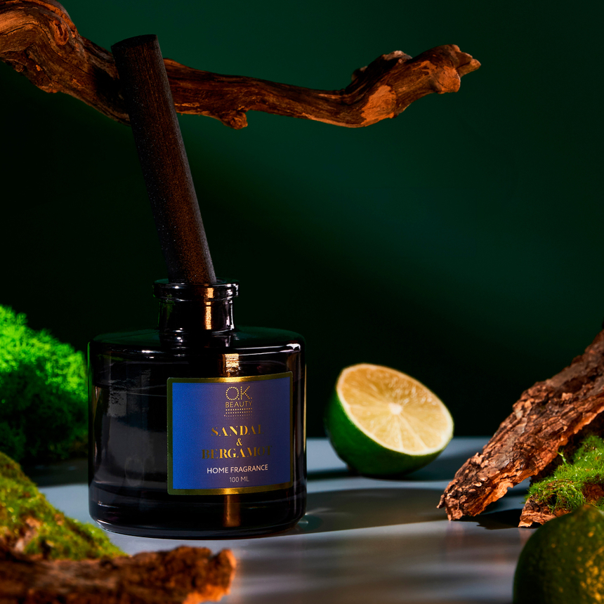Парфюм для дома OK BEAUTY SANDAL & BERGAMOT