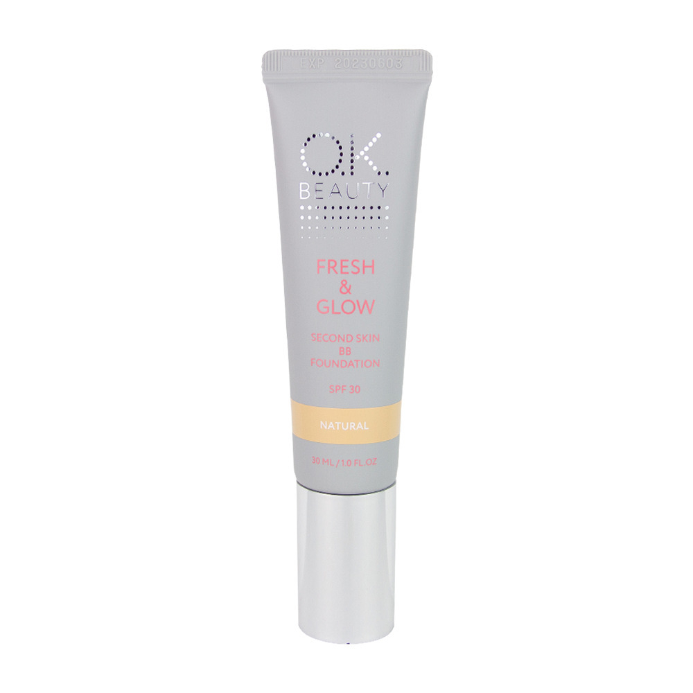 Совершенствующий BB-крем OK BEAUTY FRESH&GLOW SECOND SKIN BB FOUNDATION