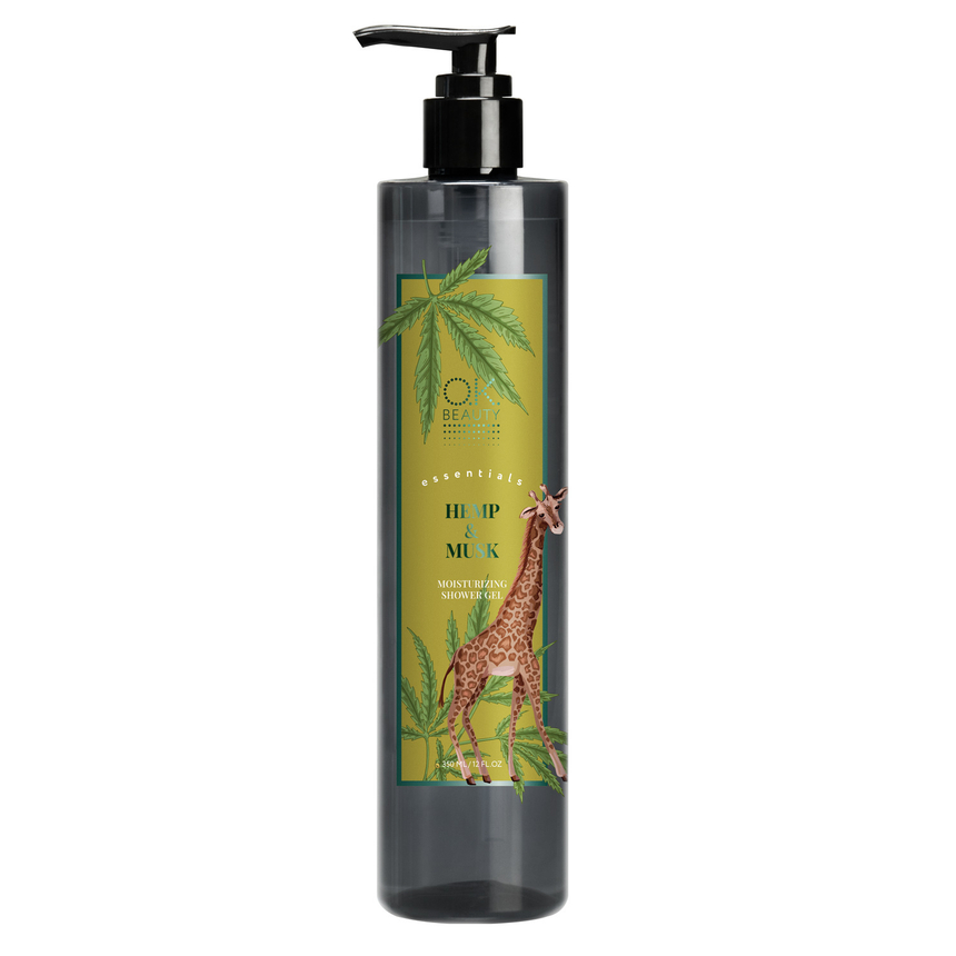 Увлажняющий гель для душа OK BEAUTY Essentials Конопля и Мускус