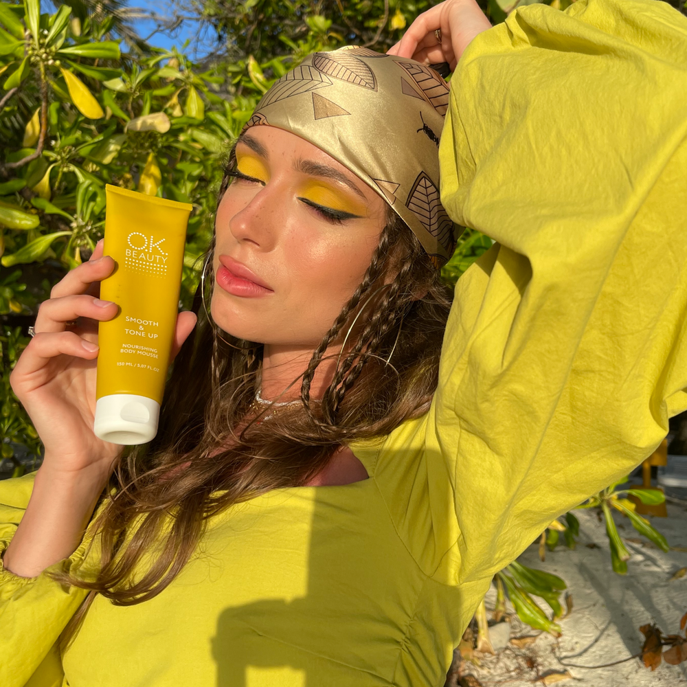 Увлажняющий тонизирующий крем (мусс) для тела SMOOTH & TONE UP OK BEAUTY