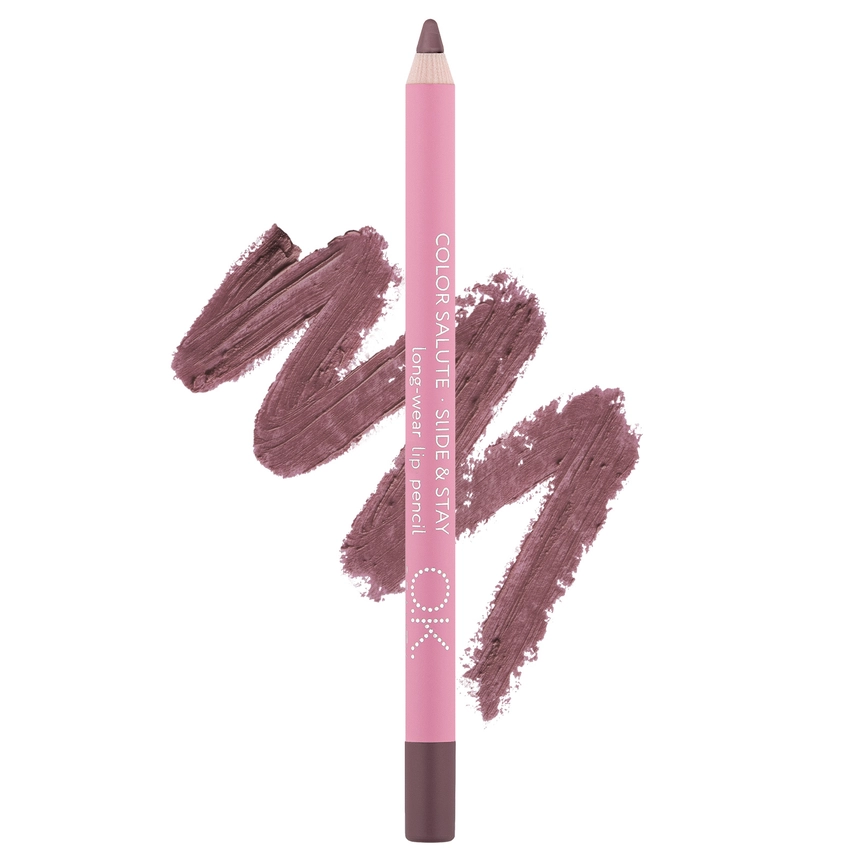 Стойкий карандаш для губ OK BEAUTY COLOR SALUTE SLIDE & STAY в оттенке URANIA