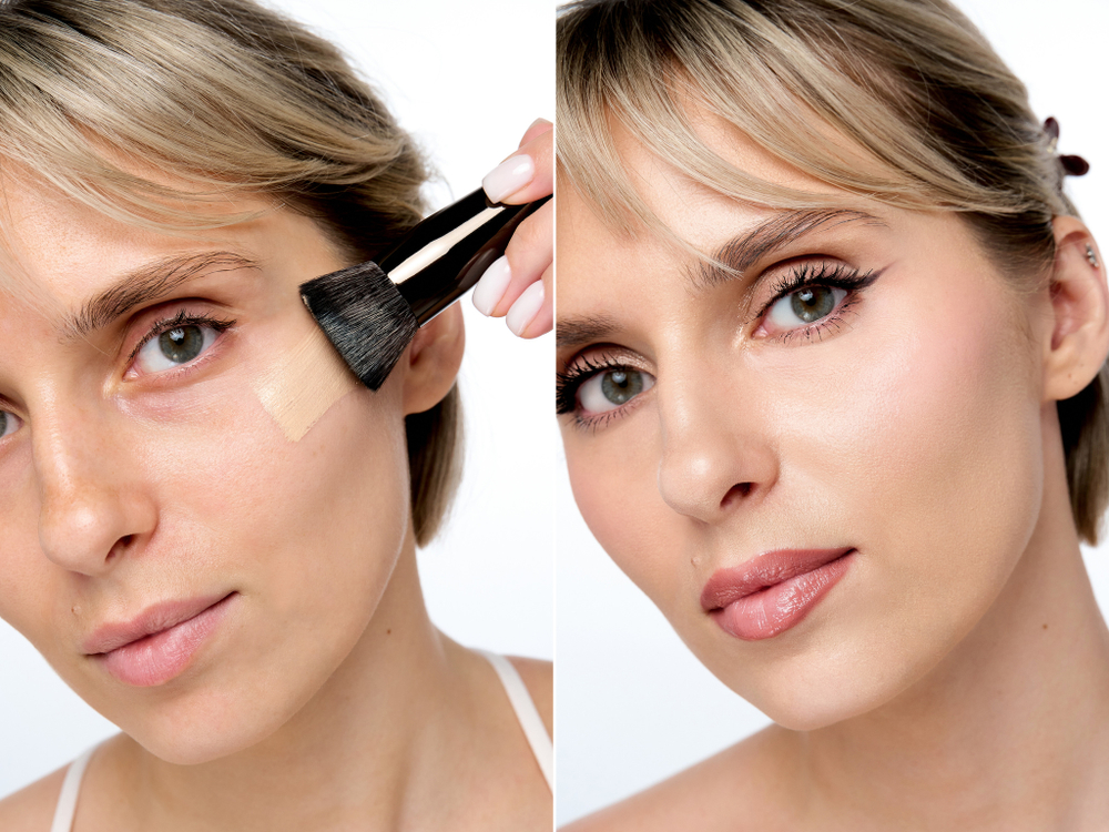 Тональный крем универсальный OK BEAUTY SECOND SKIN LIQUID FOUNDATION SPF 20 тон Nude