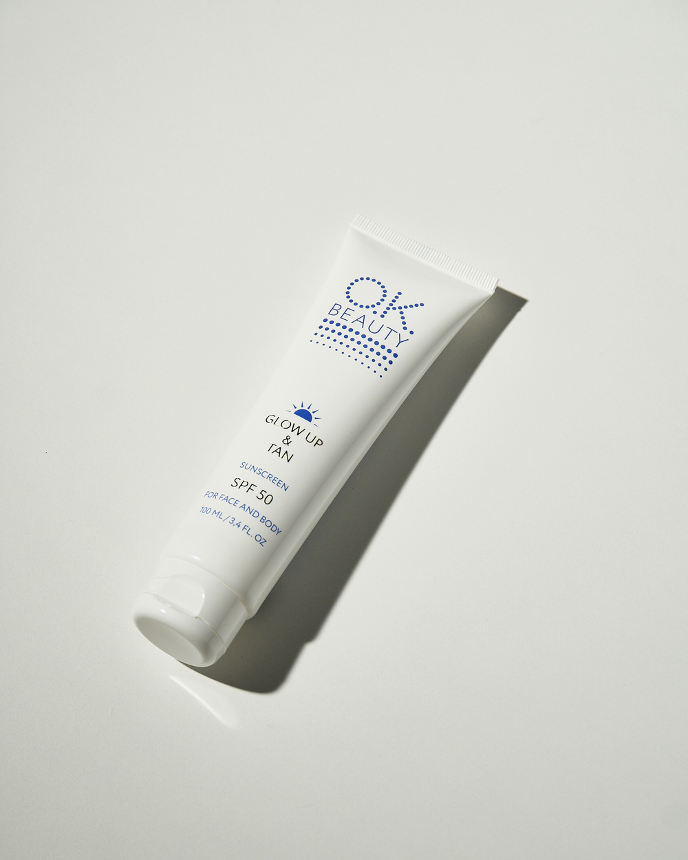 Солнцезащитный крем для лица и тела SPF 50 OK BEAUTY GLOW UP & TAN
