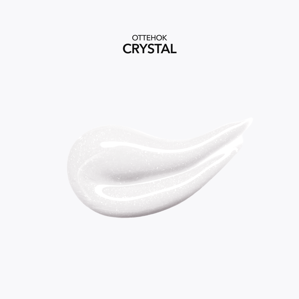 Блеск-глазурь для губ OK BEAUTY COLOR SALUTE LIGHT WEIGHT в оттенке CRYSTAL