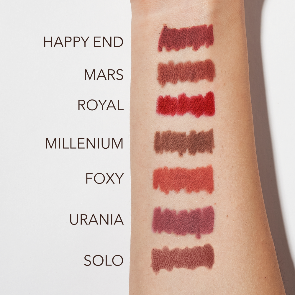 Стойкий карандаш для губ OK BEAUTY COLOR SALUTE SLIDE & STAY в оттенке FOXY