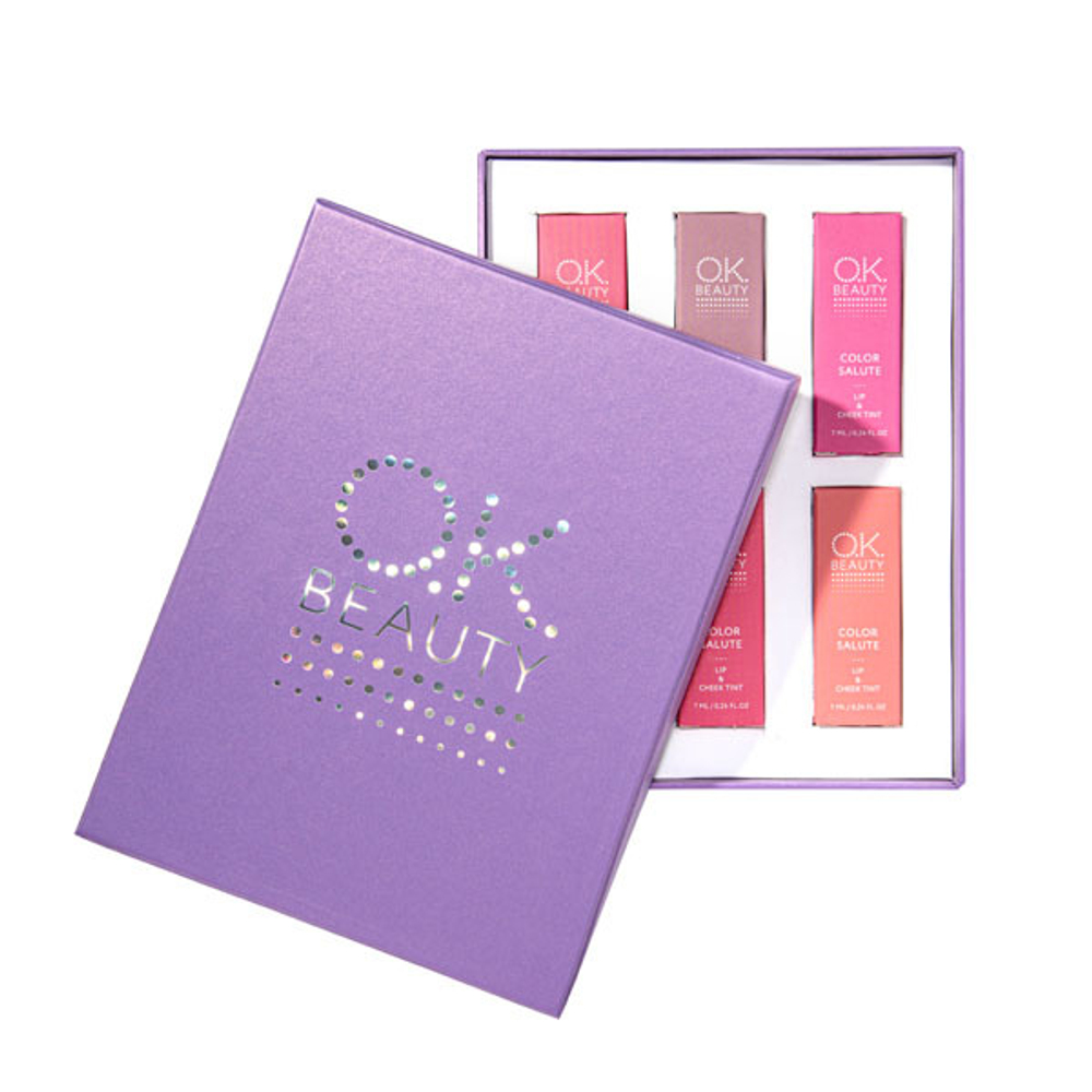 Подарочный бокс OK BEAUTY color Lilac