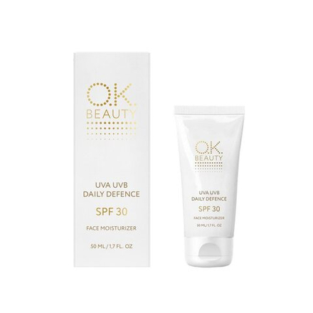 Увлажняющий солнцезащитный крем OK BEAUTY DAILY DEFENCE SPF 30