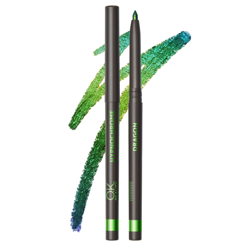 Дуохромный стойкий карандаш для глаз OK BEAUTY HYPNOCHROME в оттенке DRAGON