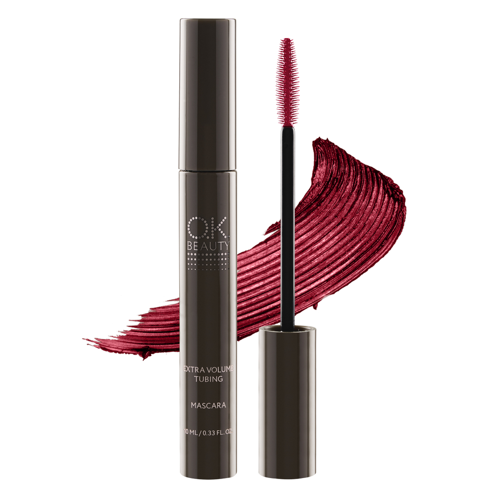 Термо - тушь для ресниц с эффектом объема OK BEAUTY EXTRA VOLUMЕ TUBING MASCARA тон Burgundy