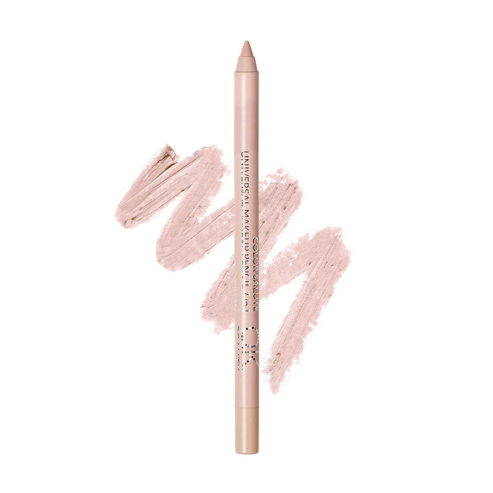 Универсальный карандаш для макияжа глаз и губ OK BEAUTY COLOR SALUTE UNIVERSAL MAKEUP PENCIL тон Cream