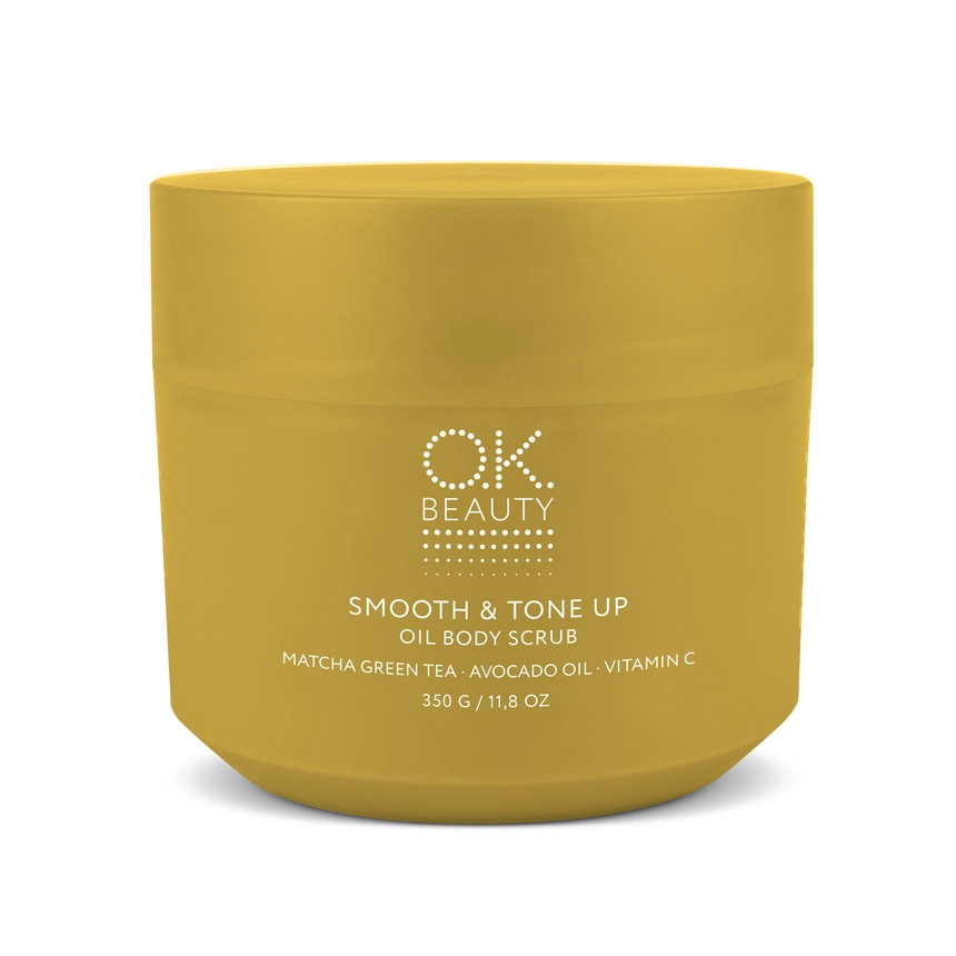 Тонизирующий скраб для тела ОК BEAUTY SMOOTH & TONE UP OIL BODY SCRUB