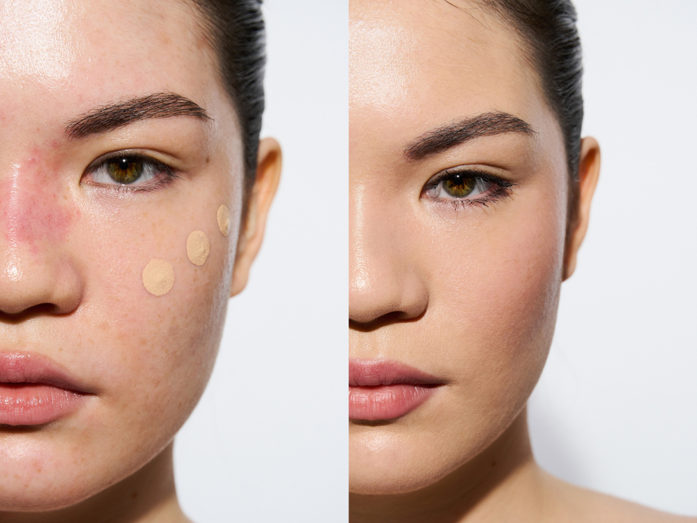 Тональный крем универсальный OK BEAUTY SECOND SKIN LIQUID FOUNDATION SPF 20 тон Medium