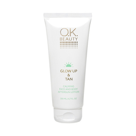 Успокаивающий лосьон после загара для лица и тела OK BEAUTY GLOW UP & TAN
